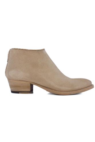 Low Boots Sand Aged Suede, PANTANETTI