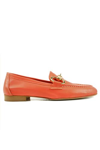 Moccasin Coral Soft Leather