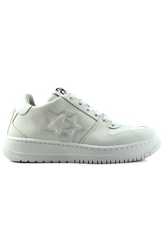 2STAR2SD King Low Total White Leather
