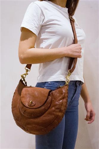 Shoulder Bag Dalia Cognac Leather