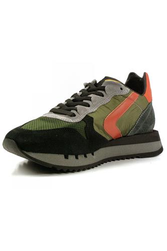Magic Military Green Nylon Black Grey Suede Brown Leather