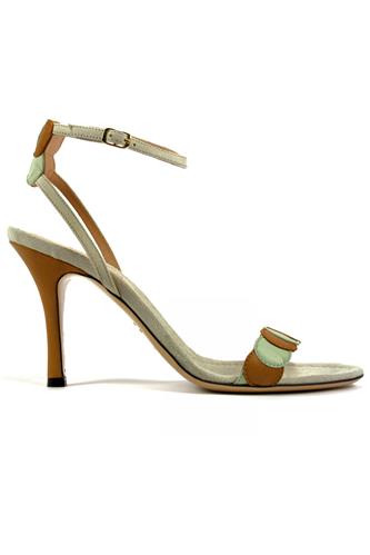 MINA BUENOS AIRESSue Mint Brown Leather Suede