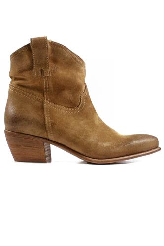 Ankle Boot Soft Aged Suede Taupe, RPK